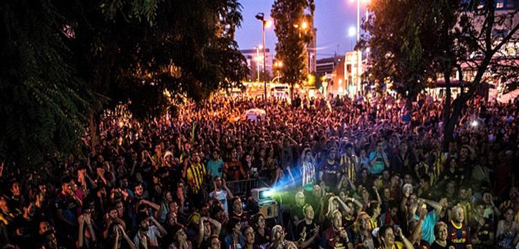 جماهير برشلونة